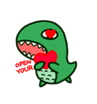 Poker face dinosaurs（個別スタンプ：15）
