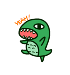 Poker face dinosaurs（個別スタンプ：16）