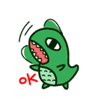 Poker face dinosaurs（個別スタンプ：17）