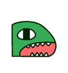 Poker face dinosaurs（個別スタンプ：26）