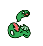 Poker face dinosaurs（個別スタンプ：28）