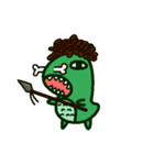 Poker face dinosaurs（個別スタンプ：40）