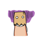 Paper bag warrior（個別スタンプ：3）