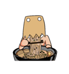 Paper bag warrior（個別スタンプ：10）