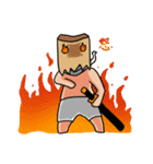 Paper bag warrior（個別スタンプ：21）