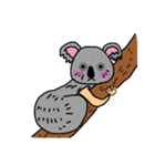 コアラ人間（個別スタンプ：7）