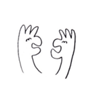 全方向対応手足くん（個別スタンプ：27）