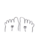 全方向対応手足くん（個別スタンプ：35）