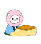 わたあめライオン 冬編（個別スタンプ：1）