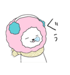 わたあめライオン 冬編（個別スタンプ：9）