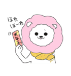 わたあめライオン 冬編（個別スタンプ：38）