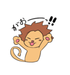表情豊かなリオンくん（個別スタンプ：3）