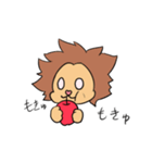 表情豊かなリオンくん（個別スタンプ：16）