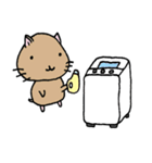 もも丸の家事スタンプ（個別スタンプ：4）