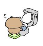 もも丸の家事スタンプ（個別スタンプ：11）