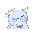 猫サラリーマン－ミバ（個別スタンプ：1）