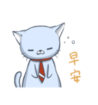 猫サラリーマン－ミバ（個別スタンプ：18）