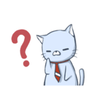 猫サラリーマン－ミバ（個別スタンプ：38）