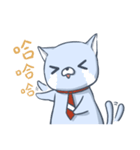 猫サラリーマン－ミバ（個別スタンプ：40）