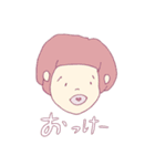 等身大 GIRLS（個別スタンプ：7）