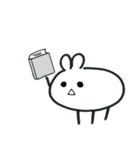 Expressionless bunny wagashi（個別スタンプ：15）