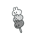 Expressionless bunny wagashi（個別スタンプ：26）