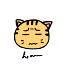 リアクションいっぱい猫（個別スタンプ：10）