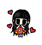Silence girl's love（個別スタンプ：5）