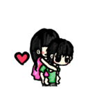 Silence girl's love（個別スタンプ：7）