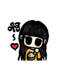 Silence girl's love（個別スタンプ：8）