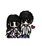 Silence girl's love（個別スタンプ：19）