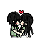 Silence girl's love（個別スタンプ：25）