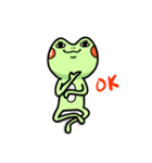 One day of frog and toad（個別スタンプ：2）