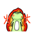 One day of frog and toad（個別スタンプ：6）