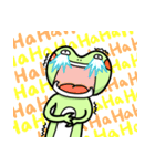 One day of frog and toad（個別スタンプ：9）