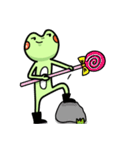 One day of frog and toad（個別スタンプ：16）