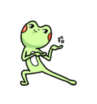 One day of frog and toad（個別スタンプ：18）