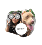 Pit  Bull HAPPY Friend Prt2（個別スタンプ：1）