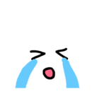 背景に浮かぶ顔（個別スタンプ：12）