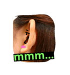 Ladies with protruding ears vol.1（個別スタンプ：6）