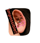 Ladies with protruding ears vol.1（個別スタンプ：8）