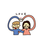 lazy couple daily（個別スタンプ：22）
