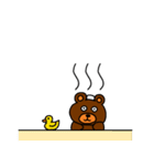 どこにでもいそうなクマ（個別スタンプ：7）