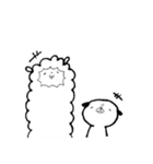 パグ時々アルパカ（個別スタンプ：4）