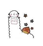 パグ時々アルパカ（個別スタンプ：7）
