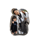 可愛い肉まん兄妹です♪（個別スタンプ：1）