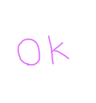文字ンプ 2（個別スタンプ：5）