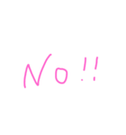 文字ンプ 2（個別スタンプ：38）
