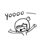 JuRw's glasses（個別スタンプ：1）