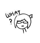 JuRw's glasses（個別スタンプ：3）